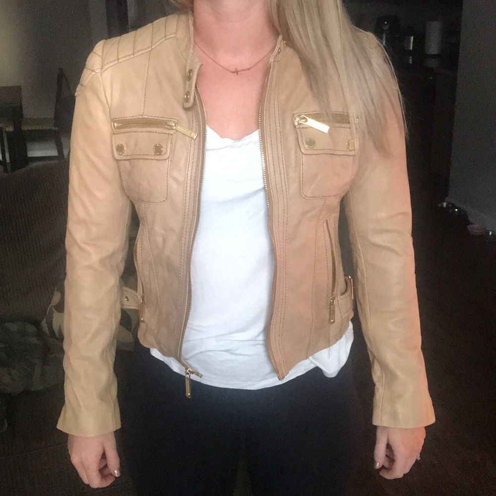 Michael Kors leather jacket